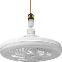 Ceiling Fan with Remote Control and Integrated Light