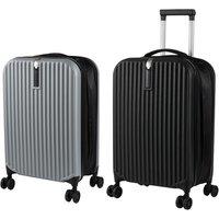 20-inch Hard Shell Foldable Suitcase with Hooks
