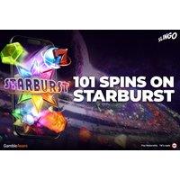 101 Online Starburst Slot Spins & up to &pound;50 Welcome Bonus