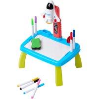 32-Pattern Rocket Drawing Projector Table Set