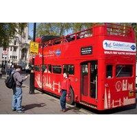 60-Min Guided London Bus Tour on Electric Open-Top Routemaster - Child & Adult Options - Golden Tours