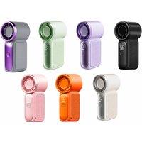 5-Speed Ultra-Portable Handheld Mini Fan with TurboBoost Airflow