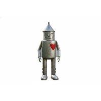 Handmade Tin Man & Heart Metal Garden Sculpture