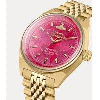 Vivienne Westwood Sydenham 45mm Ladies Swiss Quartz Watch - Water-Resistant, Stainless Steel, Luxury Pink Dial