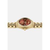 Little Camberwell Swiss Quartz 29mm Yellow Gold-Tone Ladies Watch - Water-Resistant Stainless Steel, Date Display