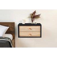 Floating Bedside Table with Drawers