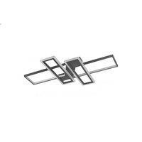 Geometric Black Frame LED Ceiling Light