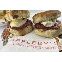 Afternoon Tea for Two with Prosecco, Pimm's, or Gin