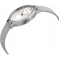 Emporio Armani AR11128 Women's Quartz Watch, Stainless Steel, 36mm, Classic Silver Mesh