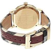 Burberry Ladies Swiss Quartz Watch - Gold, Water-Resistant, 38mm Luxury Classic