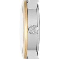 Burberry Ladies Swiss Made Quartz Watch - The City Two-Tone Gold 26mm, Water-Resistant Stainless Steel