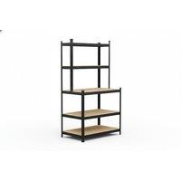 Adjustable 5-Tier Storage Shelf Organiser