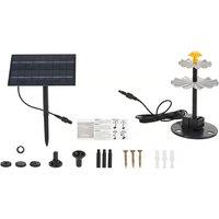 4W Solar Fountain Pump and 6 Nozzles