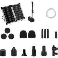 20W Outdoor Solar Fountain Pump Kit