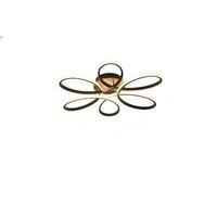 Dimmable Acrylic Petal LED Ceiling Light with Remote Control