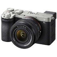 Sony A7C II Mirrorless Camera Kit With 28-60mm Lens, 33MP Sensor, Silver