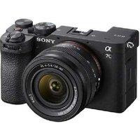Sony Alpha 7C II Compact Full-Frame Mirrorless Camera With 28-60mm Lens, Black
