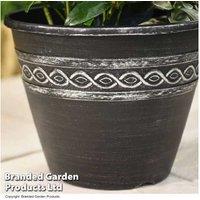 Roman Greco Design Patio Planter - Classic Outdoor Plant Pot