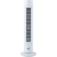 29-Inch 3-Speed Oscillating Free Standing Tower Fan in Black or White