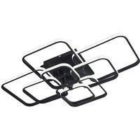 LED Semi-Flush Ceiling Light with Remote