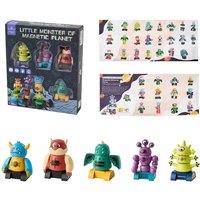 35-Piece Monster Magnetic Building Block Set