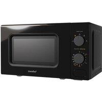Comfee 700W 20L Countertop Microwave Oven with Dual Knob Design