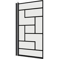 180 Rotating Over Bath Shower Screen