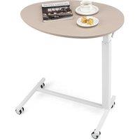 Mobile Standing Desk with Pneumatic Lift