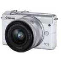 Canon EOS M200 Mirrorless Camera with EF-M 15-45mm Lens Kit - White