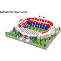 Football Stadium Building Block Toy - 9 Stadiums to Choose, Up to 3920 Pieces