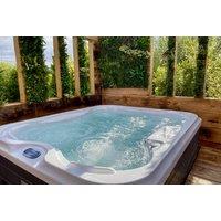Lakeside Secret Gardens - Yorkshire Lodge Break with Hot Tub, Prosecco & Chocolates - For 4 or 6