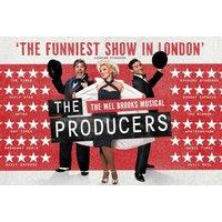 Ticket to The Producers Theatre with 2-Course Prezzo Dinner
