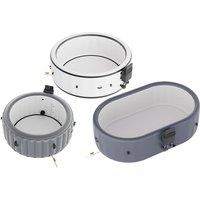 Inflatable Hot Tub with Bubble Massage System - 3 styles