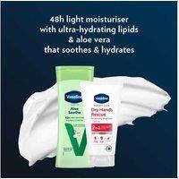 Vaseline Aloe Vera Hydrating Body Lotion 400ml - 10 Pack for Dry & Sensitive Skin