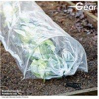 PE Greenhouse Tunnel Storage Shelter - Weatherproof Plant Protection & Garden Equipment Cover