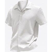 Men's Baggy Short Sleeve Shirt, Sizes S-2XL - 10 Colours