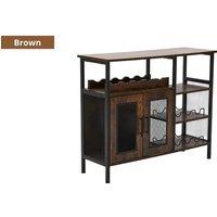 Sideboard Wine Cabinet with Multi-Layer Storage