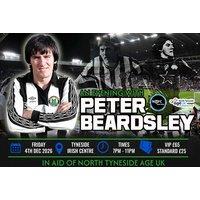 Tickets to An Evening with Peter Beardsley Live - 4th Dec 2026 - Standard & VIP Options