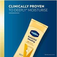 Vaseline Essential Healing Hydrating Body Lotion & Rosy Lip Therapy Duo - For Dry Skin, 400ml Lotion + 20g Balm