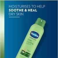 Vaseline Aloe Vera & Cocoa Butter Hydrating Spray Body Lotion Duo - For Dry Skin, Lightweight Non-Greasy Formula