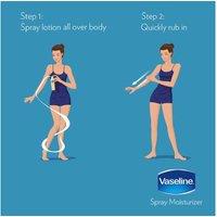 Vaseline Cocoa Radiant Hydrating Body Spray Moisturiser 190ml - Cocoa Butter, Fast-Absorbing, For Dry Skin