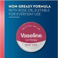 Vaseline Rosy Lips Hydrating Lip Balm 20g - Tinted, Glossy Finish, Nourishing Formula