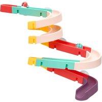 Creative Bath Track Toy Set for Kids - Wall-Mounted Sliding Fun