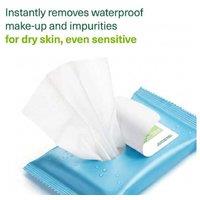 Simple Biodegradable Micellar Cleansing Wipes with Glycerin & Pro-Vitamin B5 - Hydrating, For Sensitive Skin