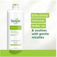 Simple Micellar Water & Vitamin C Sheet Mask Bundle - Hydrating, Biodegradable Wipes, For Sensitive Skin