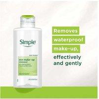 Simple Eye Make-Up Remover with Pro-Vitamin B5 - Sensitive Skin Bundle, Liquid & Pads