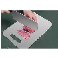 Modern Pure Titanium Kitchen Cutting Board - Dual-Sided, Antibacterial, Odour-Resistant