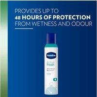 Vaseline ProDerma Active Fresh Unisex Deodorant Spray 250ml, 6 Pack - Fresh Citrus Fragrance