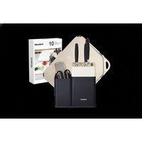 Complete 10-Piece Kitchen Knife Set with Block for Every Task