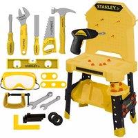 EARLY BIRD! Stanley Jr. Pretend Play Workbench and 140-Piece Toolset